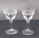 Antikkram 
presents: 
Ejby 
glassware by 
Holmegaard, 
Denmark. Small 
and large shot 
glasses