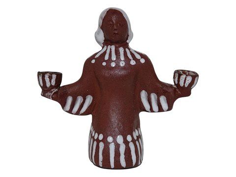 Dansk keramik
Figur af engel til små stearinlys