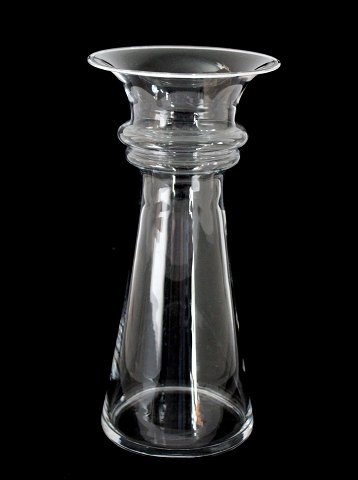 Klar vase stor, Harmony, Holmegaard