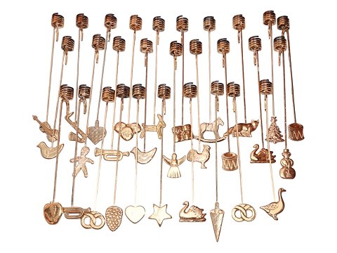 Georg Jensen Julepynt
Samling på 29 lysholdere