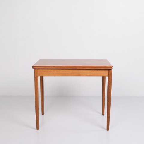 Spillebord/Spisebord - Indbygget Opbevaring - Teak & Eg - Hans J. Wegner - Andreas Tuck - 1960erne