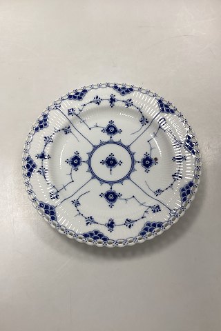 Royal Copenhagen Blue Fluted Full Lace Dinner Plate No. 1084