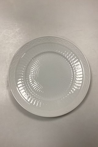 Royal Copenhagen White Fan Buffet Plate No. 11505