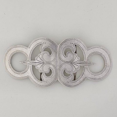 Bæltespænde i sølv