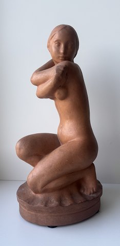 Kvindefigur i keramik af Holger Christensen