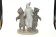 Very rare Royal Copenhagen Figurine, Clown with Dancing Bears