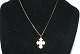 Elegant Necklace with Dagmar Cross Pendant, 14ct GoldSOLD