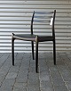 NO Møller
Sort stol 
model 78 eg