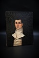 Decorative 1800 
century 
portrait 
painting, oil 
on ...