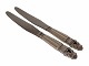 Antik K præsenterer: Georg Jensen KongeMiddagskniv med langt knivblad 25,1 cm.
