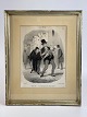 Tryk/litografi 
af Honoré 
Daumier, trykt 
hos Chez 
Aubert, ...