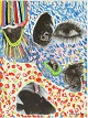 Dansk 
Kunstgalleri 
præsenterer: 
"Fra 
Estonias 
forlis" Mixed 
Media, i hvid 
svæveramme.