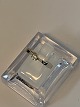 Princess ring with brilliant 14 carat white gold
Size 51