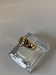 Ladies gold ring in 14 Karat gold and diamonds
Size: 54