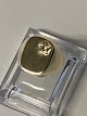 Herre Signet ring med klar sten i 8 karat guld.
Størrelse 57,5