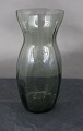 Ovale Hyacintglas, Zwiebelglas, Løgglas i 
røgfarvet glas 14,5cm