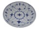 Blue Fluted PlainDish 18.6 cm.