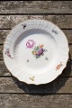 Fuld Saksisk Blomst Kongelig porcelæn, middagstallerkener nr. 1621, Ø 25,5cm