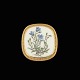Royal Copenhagen. Vedhæng / broche i porcelæn med ...