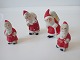 4 håndmalede biscuit julemænd, 2 større og 2 mindre. Sælges individuelt. julemand med sæk er solgt