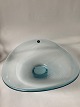 Royal Copenhagen Holmegaard art glass, large bowl in light blue glass
