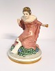 Rosenthal. Porcelain figurine. Princess with a goose and a golden egg. Height 15 
cm.