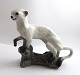 Lyngby porcelæn. Porcelænsfigur. Hermelin. Model 9. Længde 20 cm. (1 sortering)