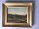 Ole Buus Larsen 
præsenterer: 
Maleri af 
Carsten 
Henrichsen 1865 
- Landskab med 
sø.