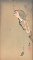 Ohara Koson 
(1877–1945), 
Fuglen og 
edderkoppen.
Japan