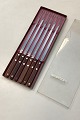 Stelton fondue 
fork set in 
stainless steel
