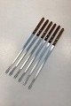Stelton fondue 
fork set in 
stainless steel
