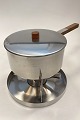 Stelton Peter 
Holmblad fondue 
pot set in 
stainless steel
