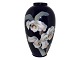 Royal 
Copenhagen
Mørkeblå vase 
med snerle 17,7 
cm.