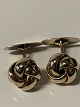 Manchetknapper, Knude i 14 karat guld.
Diameter 12,72 mm.