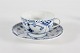 Royal Copenhagen Blue Fluted Half LaceChocolate cup 713Ø 8.5 cm
