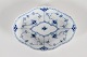 Royal Copenhagen Blue Fluted Half LaceOval serving platter 552L 22.5 cm