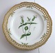 Royal Copenhagen. Flora Danica plate w. open-work border. Diameter 25 cm. Model 3553. (1 quality). Melandrium vespertinum fr