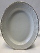 Ovalt Fad, Tradition Royal Copenhagen Størrelse: 33x25 cmNo. 1275/528