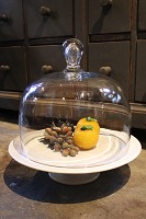 item no: Stor glas klokke