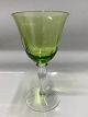 White wine glass Green Northern Lights from Lyngby GlassworksHeight 13.7 cm
