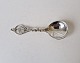 Silver compote spoon decorated with flower from 1937