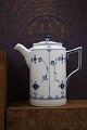 Antique Blue Fluted Plain rare coffee pot from Royal ...