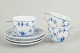 Royal Copenhagen, Blue Fluted Plain coffee cups with ...