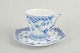 Royal Copenhagen, Blue Fluted Full Lace coffee cup with ...