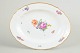 Royal Copenhagen, Saxon Flower, oval serving dish.