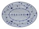 Blue Fluted PlainRare and extra large platter for meat