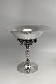 Georg Jensen Sterling Sølv Drueopsats / Drueskål No. 263B