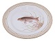 Flora DanicaMiddagstallerken med fisk 25,5 cm. #3549