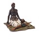 Franz Bergmann Vienna bronze, signed. H: 9,5cm