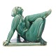 Jens Jacob Bregnø, 1877-1946, Art Deco figur i form af ...